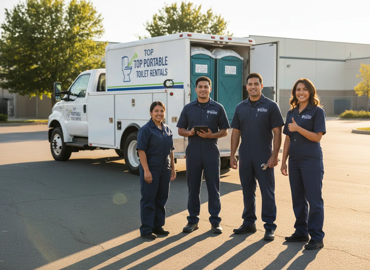 Short Term Porta Potty Rental company in Derma, MS